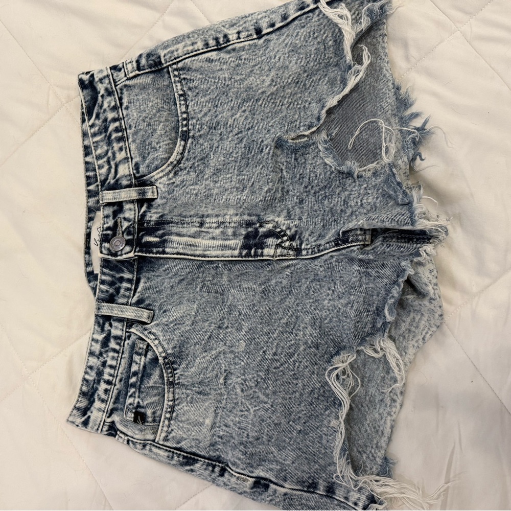 Distressed Denim Women's Shorts